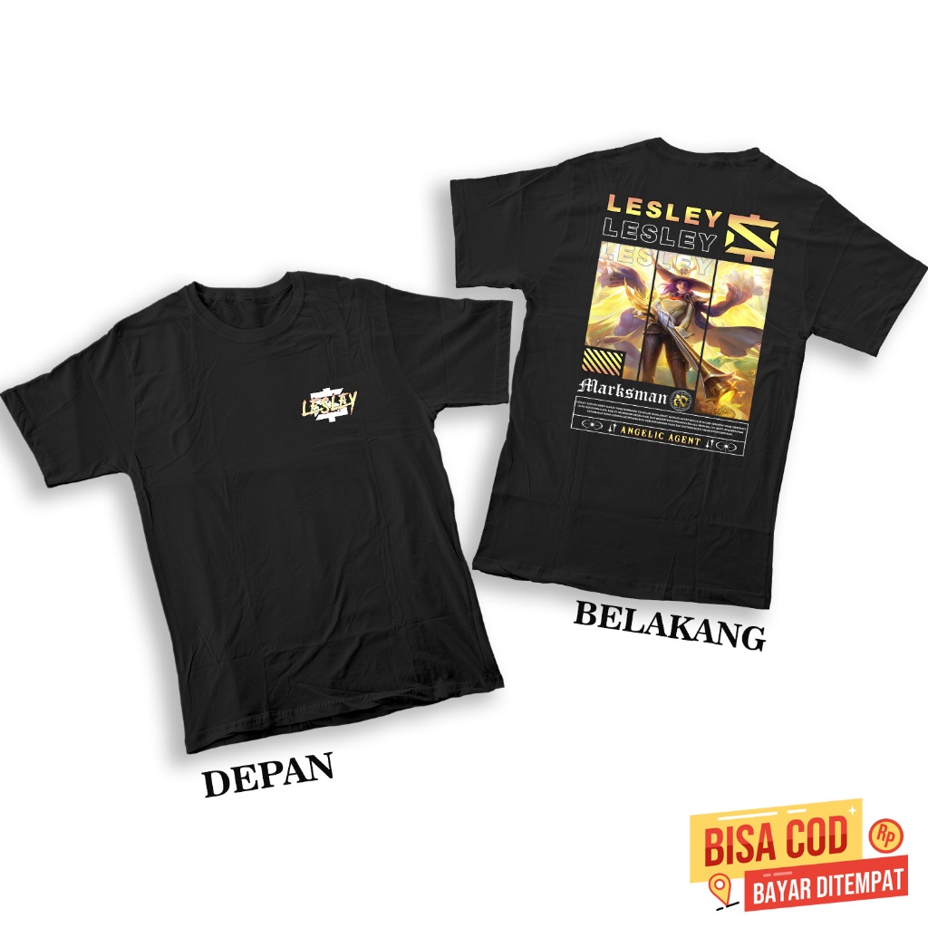 Kaos Mobile Legends Anak - Fashion Terbaru Anak - Baju Hero Lesley Legend