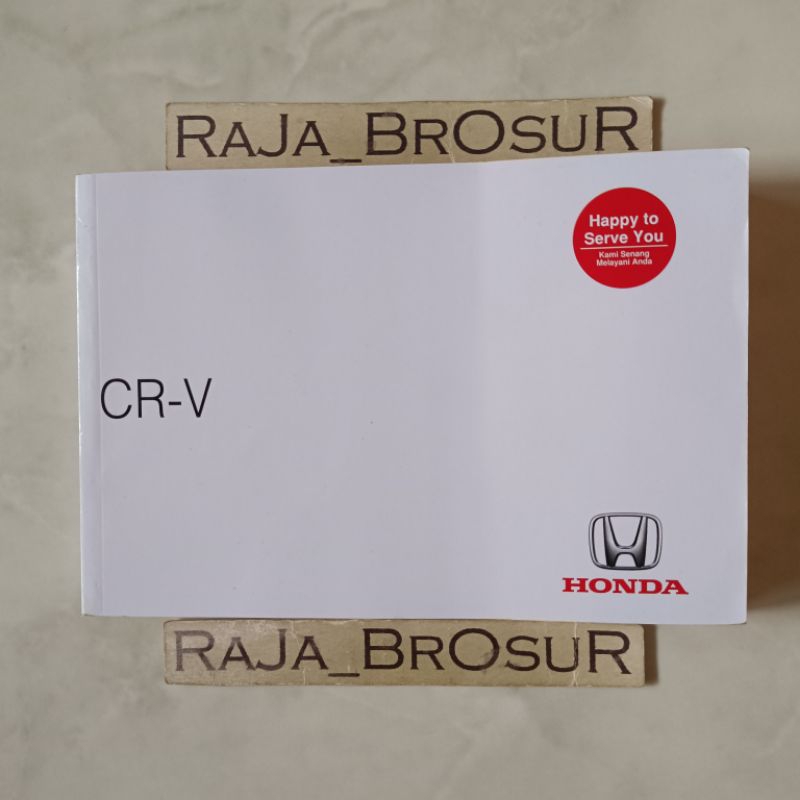 Buku pedoman pemilik/Owners manual book Honda CRV CR V RW1 RW3 2021-2023 ORI Original