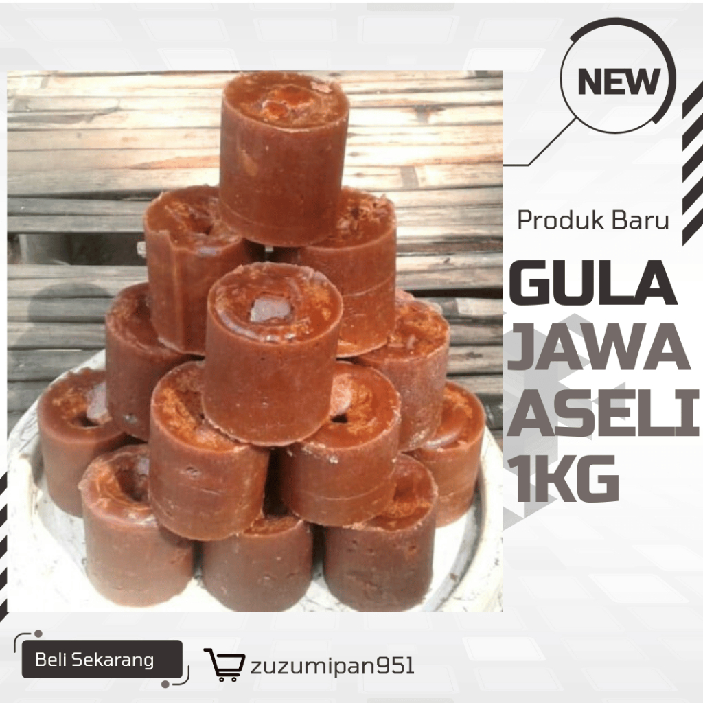 

Gula Jawa Asli Berkualitas Tinggi 1KG|Harga Termurah dan Berkualitas Terbaik