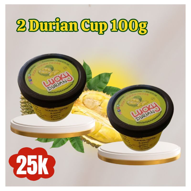 

Promo Paket Duo Durian Cup100g