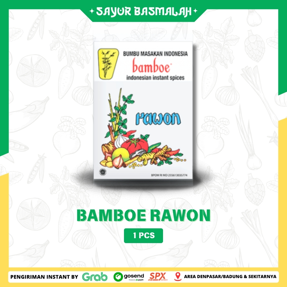 

Bamboe Rawon 1pcs - Sayur Basmalah