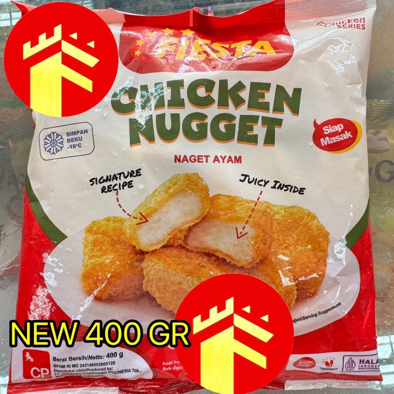 

FIESTA CHICKEN NUGGET 500 GR NAGET AYAM