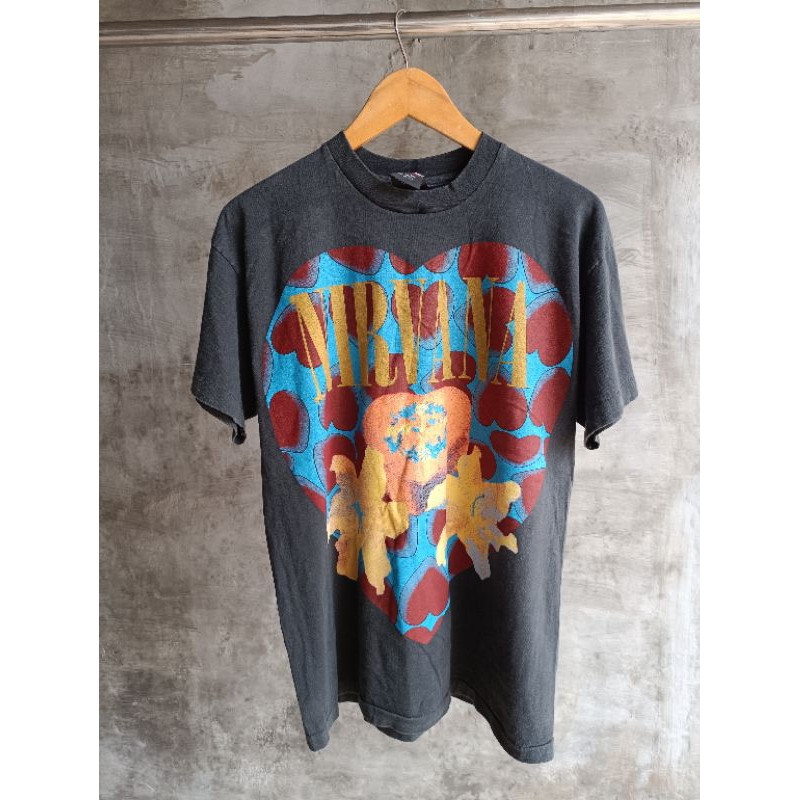 KAOS BOOTLEG BAND FADED BELEL GIANT TULTEX BROCKUM CARTOON NETWORK WILD OATS ONEITA VINTAGE Nirvana 