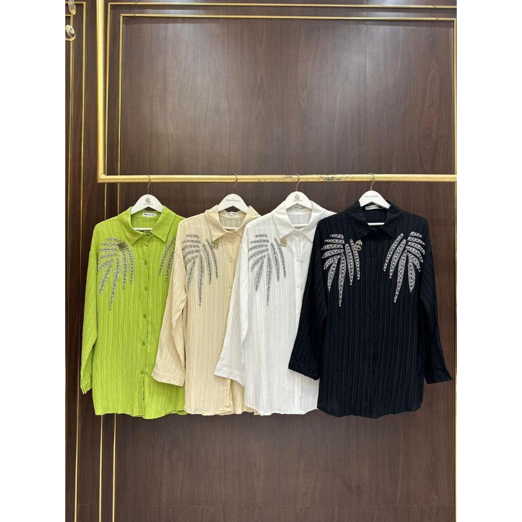 atasan shellasaukia kemeja