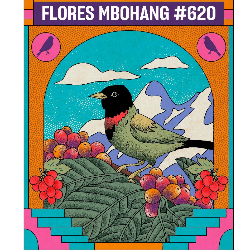 

JACOWEEK SPECIAL RELEASE - Flores Mbohang Anaerobic Natural Lot #620 (150gram) Kopi Arabika Single Origin Specialty Coffee