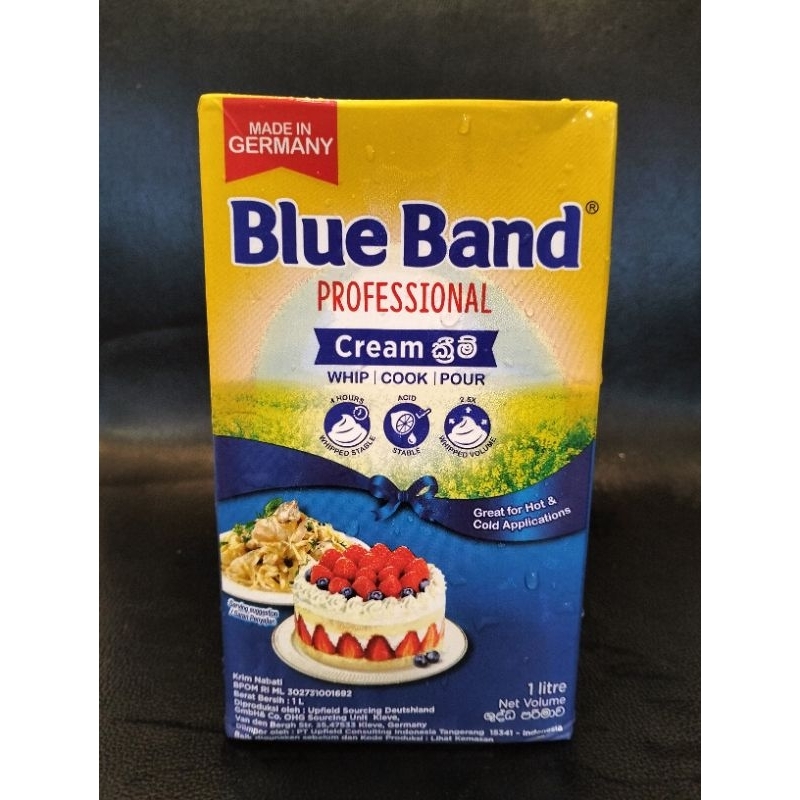 

blue band profesional cream/whipping/cooking cream