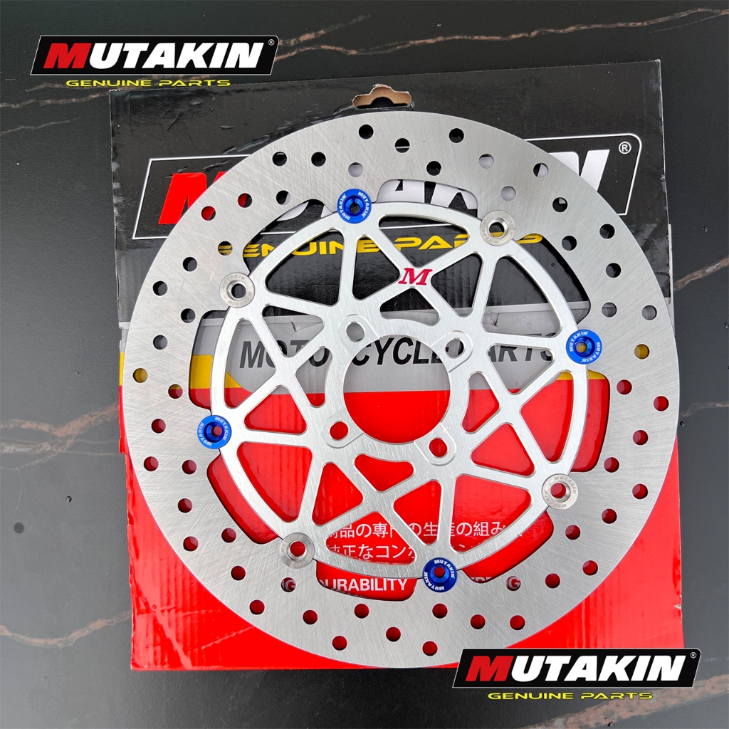 KINGDRAG MUTAKIN disk 4 lubang piringan cakram depan 260 & 267 300 mm 125z jupiter MX 135 Z1 Vega R