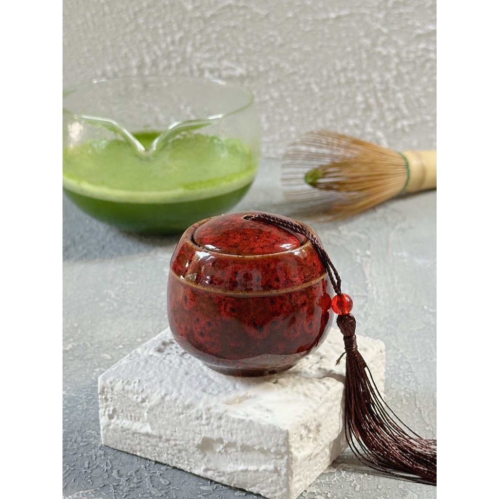 Matcha Ceramic Canister 10