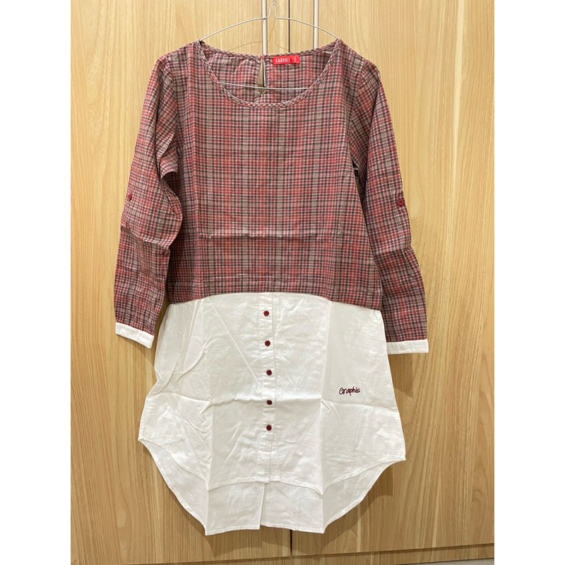 preloved atasan/kemeja/blouse/tunik brand mall graphis, nevada, rilley, rabbani, elips, ann design