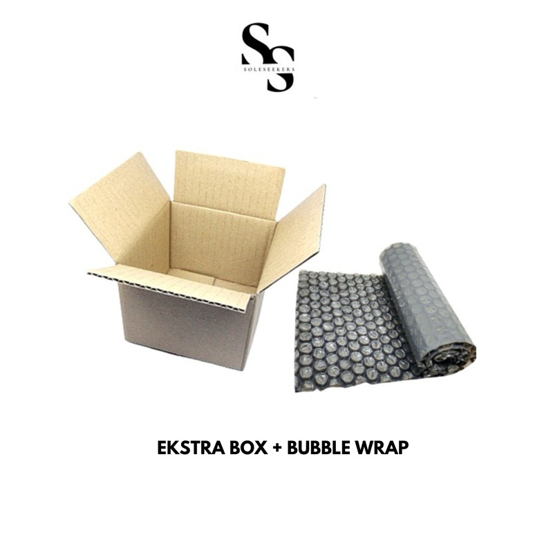 

Tambahan Packing Double Box dan Bubble Wrap