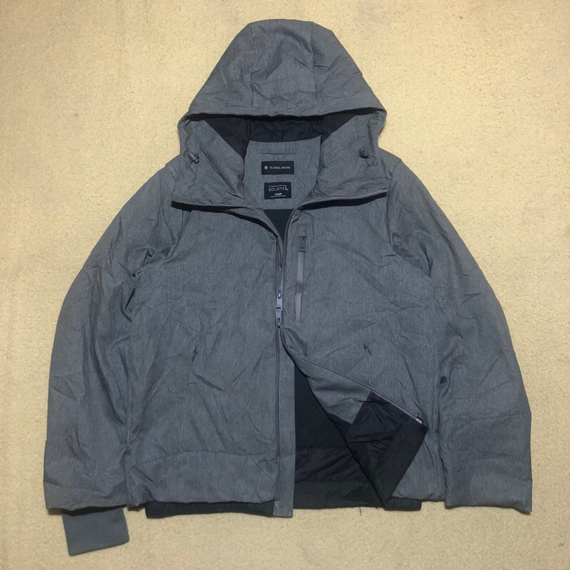 PRELOVED GLOBAL WORK JACKET OUTDOOR SOLOTEX TEJIN NOT UNIQLO