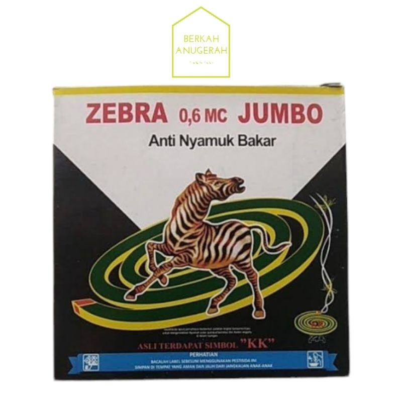 Obat Nyamuk Bakar Zebra Jumbo