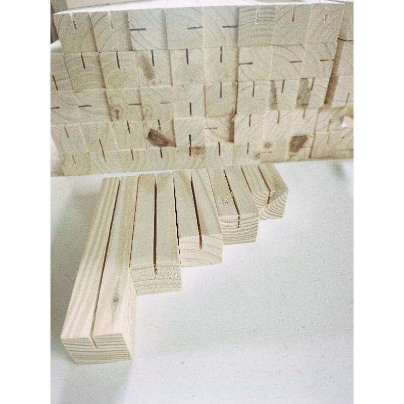 

TERMURAH Price Tag Holder Kayu 8cm 10cm 12cm 15cm Dudukan Akrilik pinewood