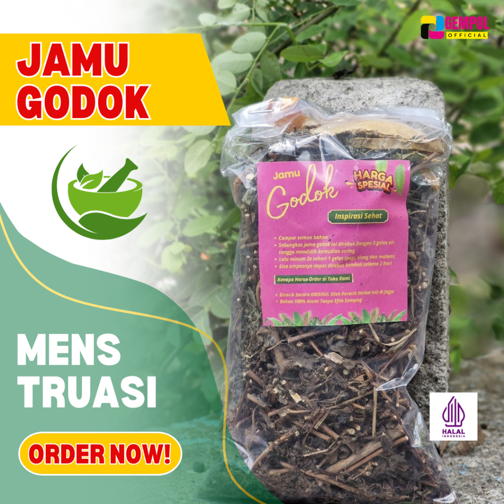 

JAMU DATANG BULAN / JAMU GODOK / MENYEMBUHKAN NYERI