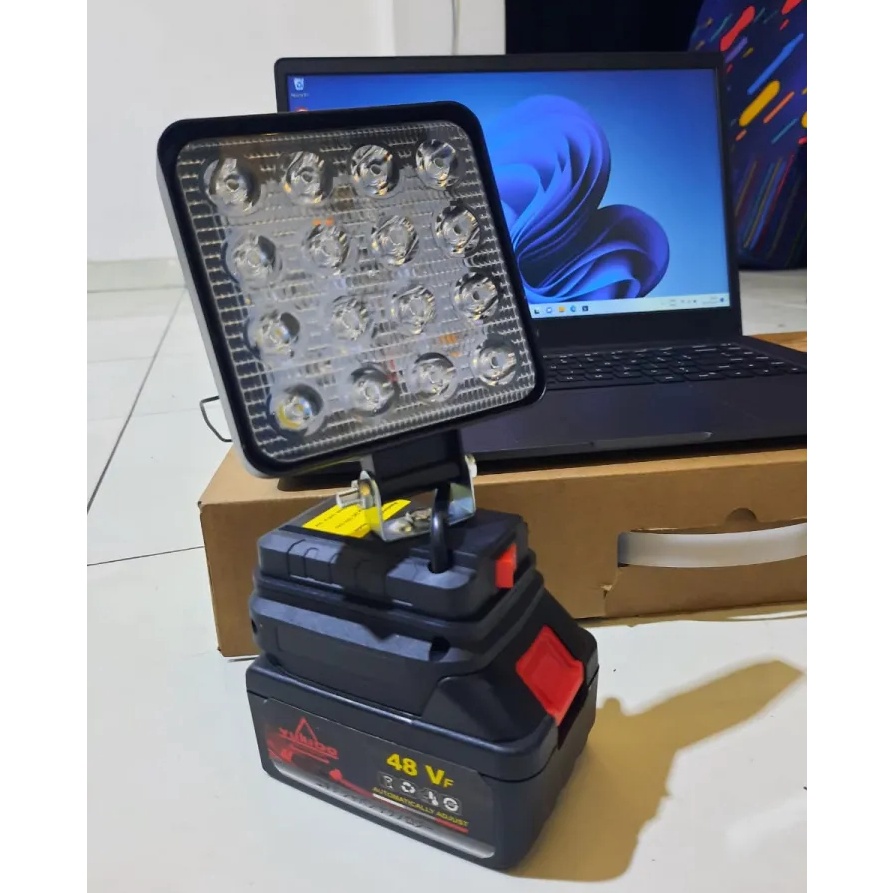 Serbu Spesial  Termurah  Paket Lampu LED Portable 8 inch Tenaga Baterai lampu LED lampu cordless Ant