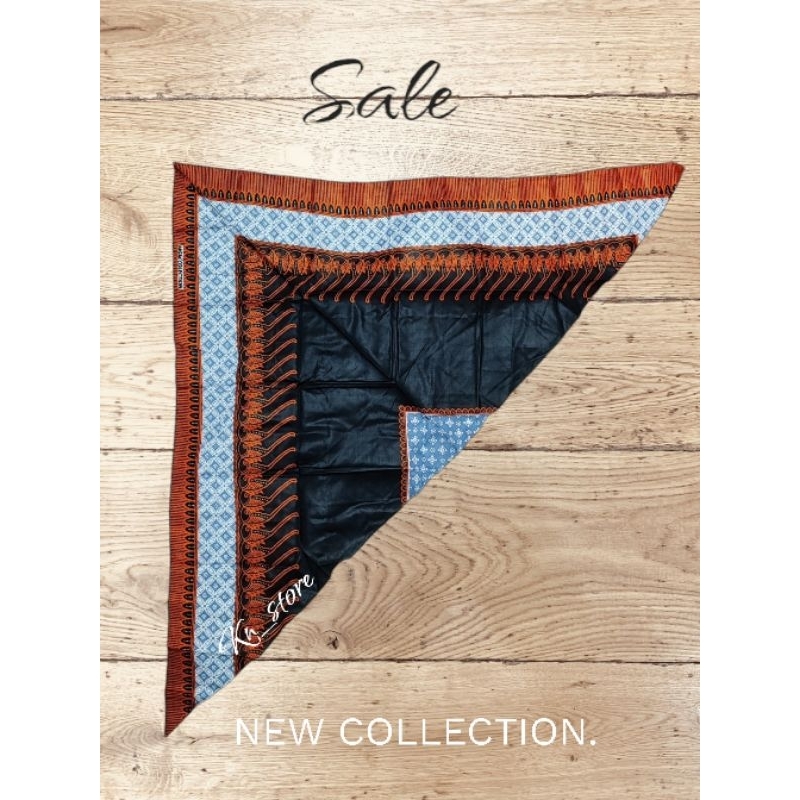 Slayer Segitiga Motif Batik Udeng Jawa Baduy