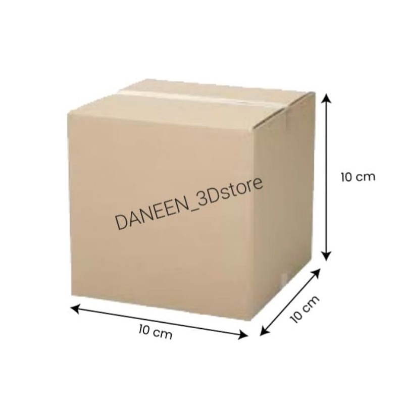 

Kardus / Box / Packing Polos dan Tebal 10×10×10 cm Die Cut