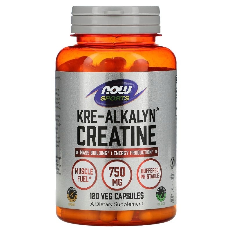 NOW Kre Alkalyn Creatine 120 caps