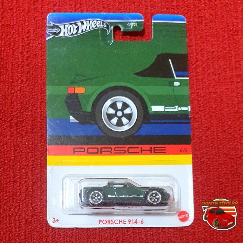 HOT WHEELS Porsche 914-6 Hijau CHASE MULUS