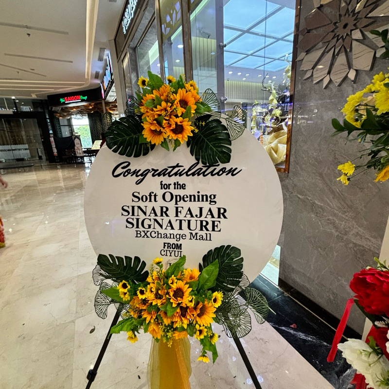 Papan Ucapan Akrilik