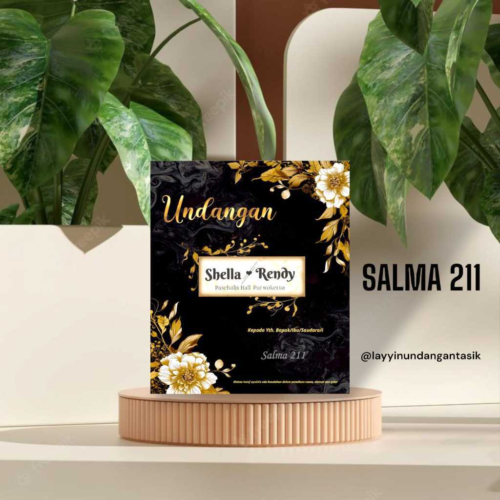 

ISI 50 PCS || Undangan Pernikahan Elegan Siap Cetak Free Plastik Dan Lebel Nama