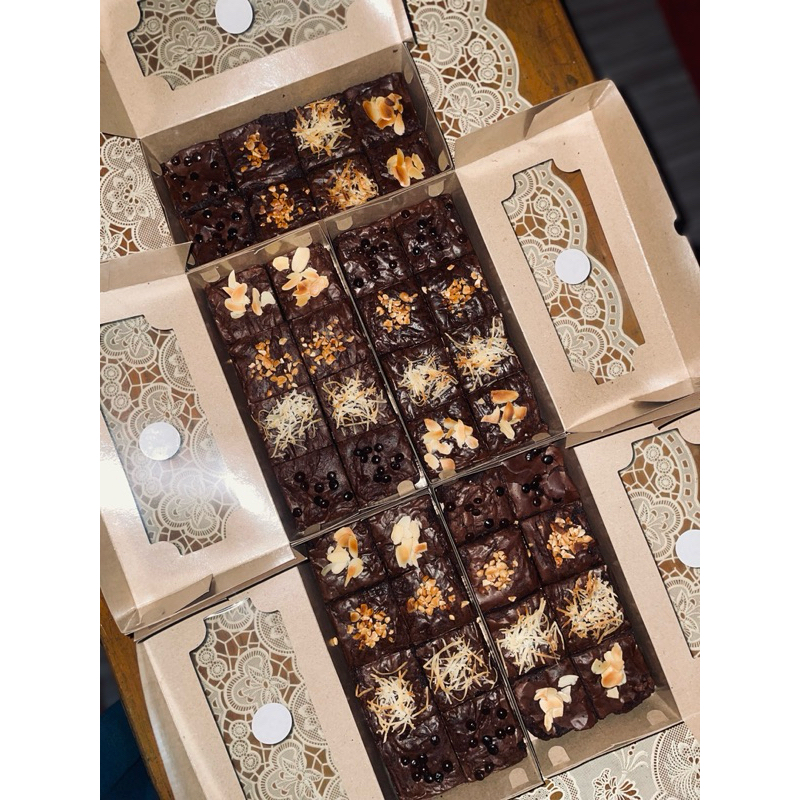 

Fudgy brownies Premium size 20x10