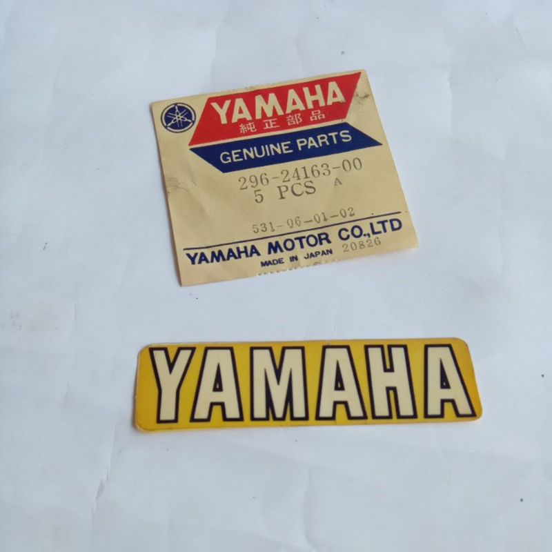 sticker tangki yamaha U7e 296-24163-00