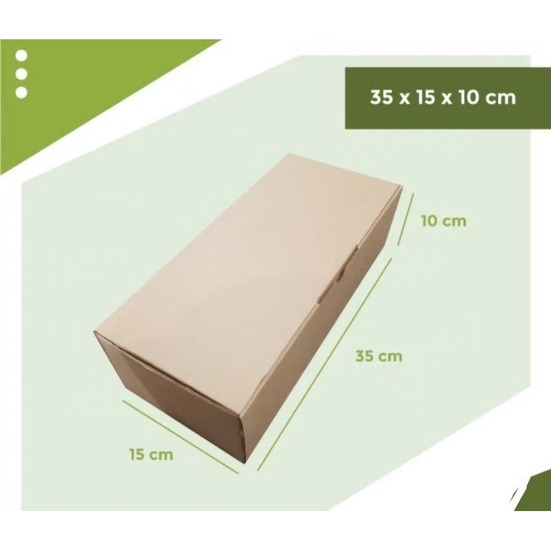 

kardus 35×15×10cm Die cut dan easy usage