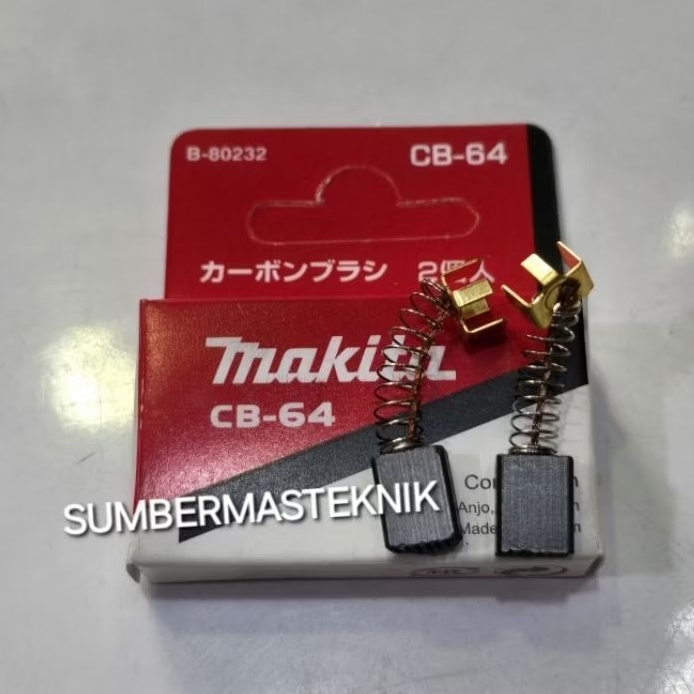CARBON BRUSH MAKTEC MT60 MT80 ARENG SPULL KULL BOSTER MESIN BOR MAKTEC MT 60 MT 80 CB64 PROMO K