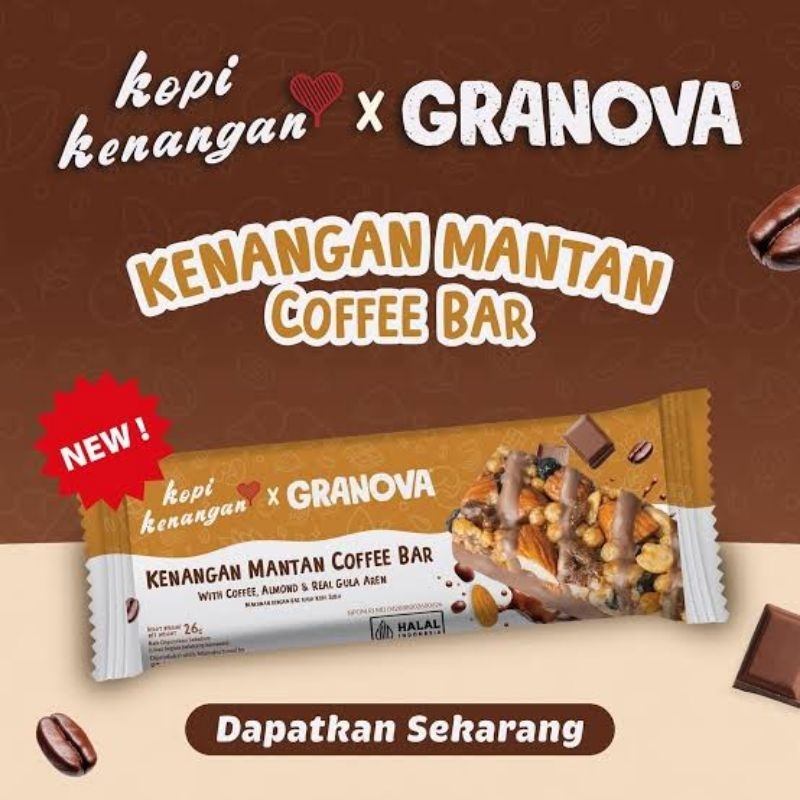 

Kopi Kenangan X Granova Kenangan Mantan Coffe Bar 26gr