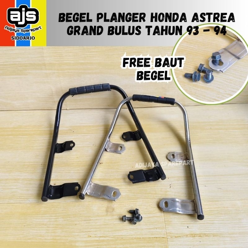 Begel Behel Planger Dudukan Jok Belakang Variasi. Motor Honda Astrea Grand Bulus 93 94 95 Sabit Impr