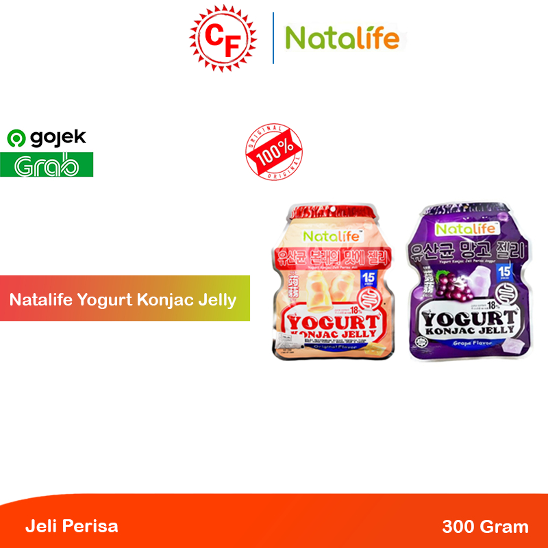 

Natalife Yogurt Konjac Jelly - Yogurt Konjac Jeli Perisa 300 Gram Original
