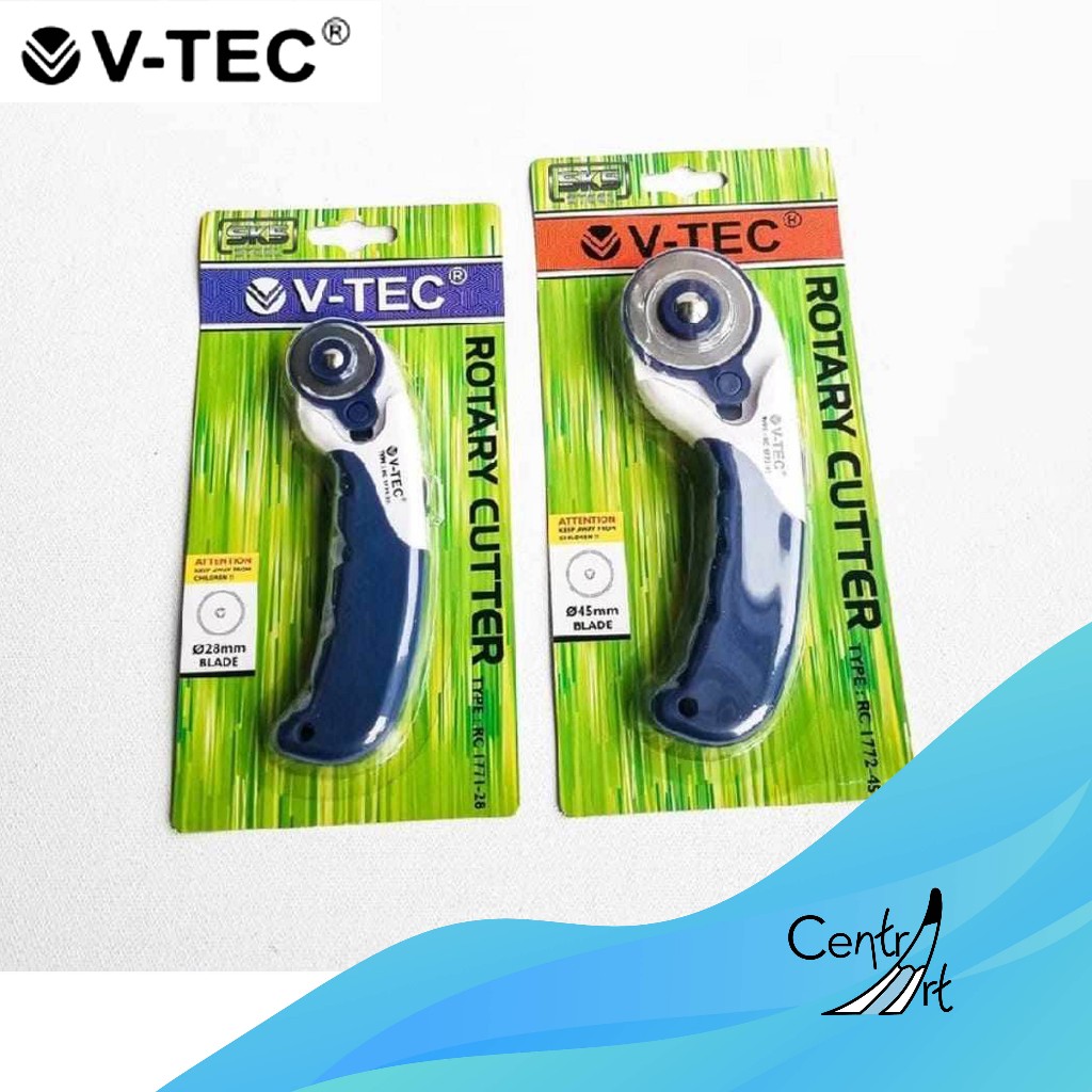 

V-TEC Rotary Cutter With Switch Lock (28mm & 45mm)