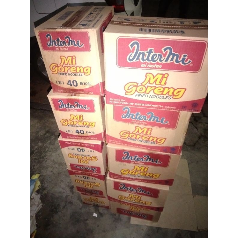 

Intermie goreng 1 dus isi 40 pcs cuan banget