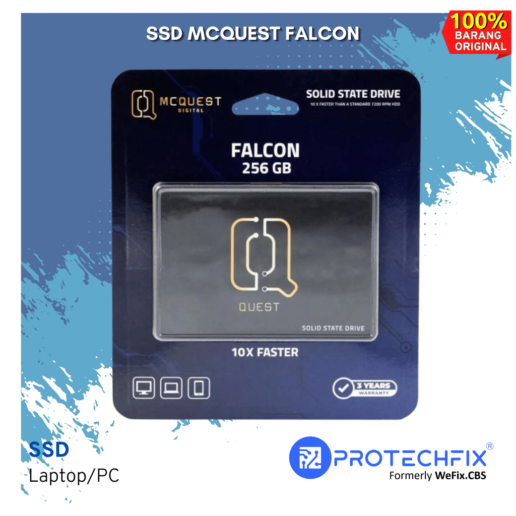 SSD McQuest Digital Falcon 256GB 512GB 1TB SATA SSD - 2.5" SATA III