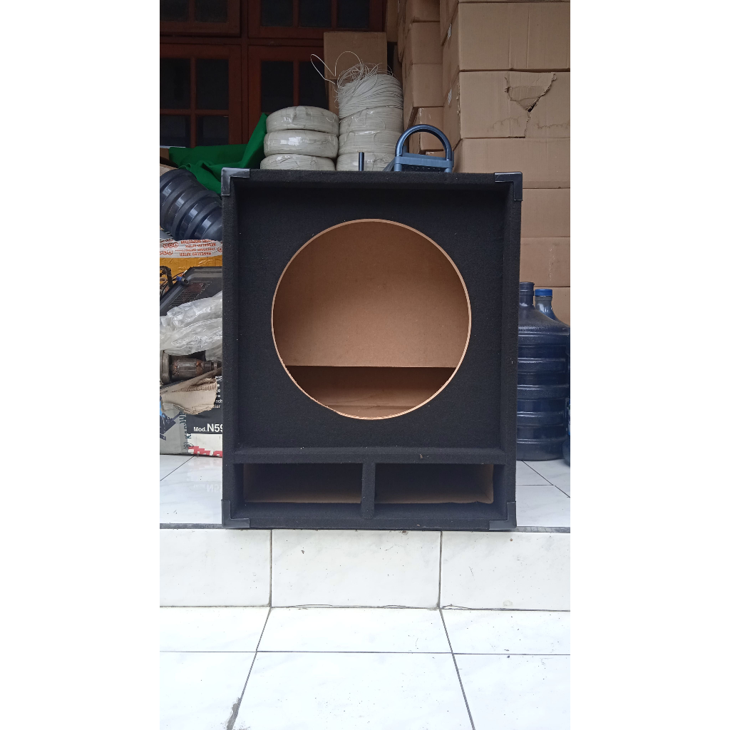 Box Speaker 15 Inch Miniscoop Single