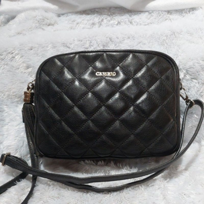 cambag sling cambio kulit asli