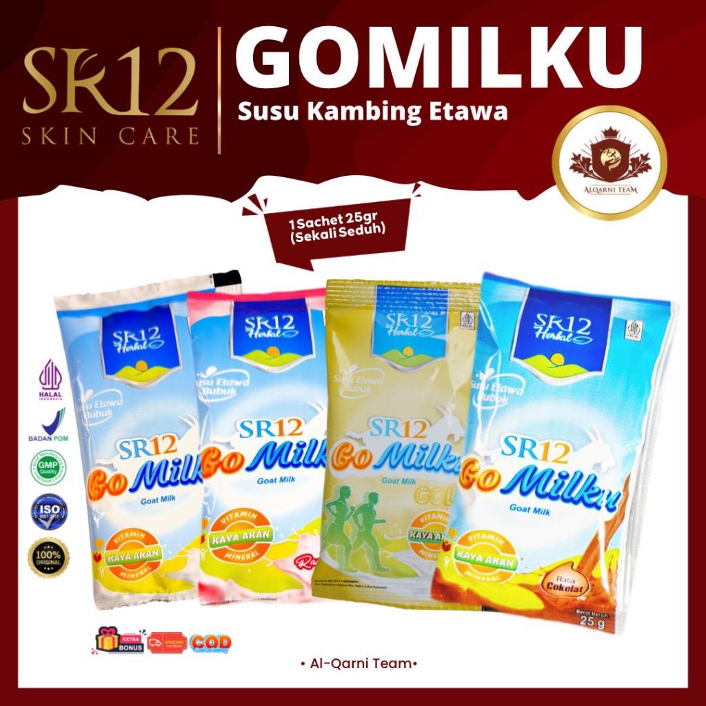 

GOMILKU SR12 SACHET / SUSU KAMBING ETAWA / SUSU KESEHATAN / TINGGI KALSIUM