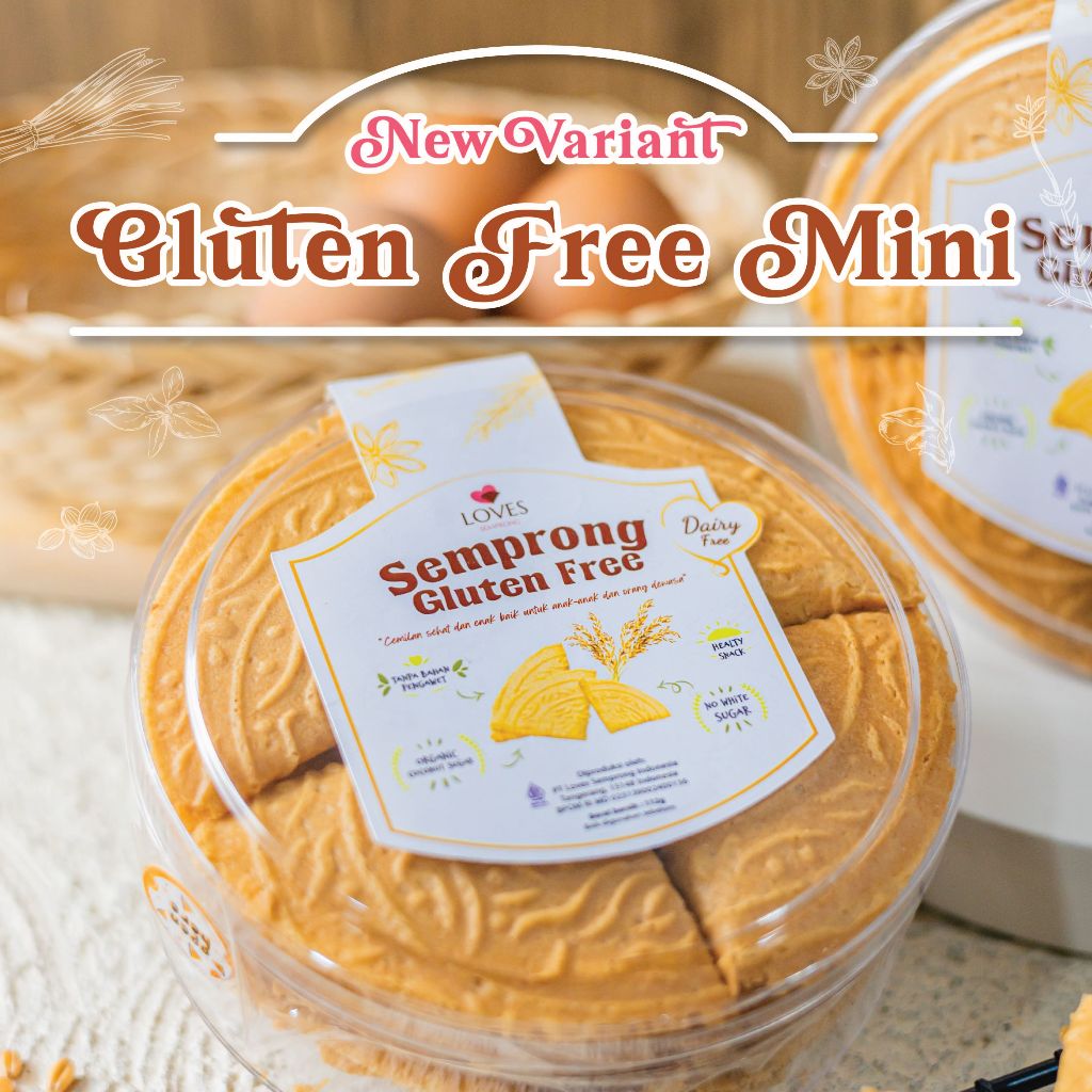 

Cemilan Sehat Snack Sehat Mini Semprong Gluten Free Loves Semprong