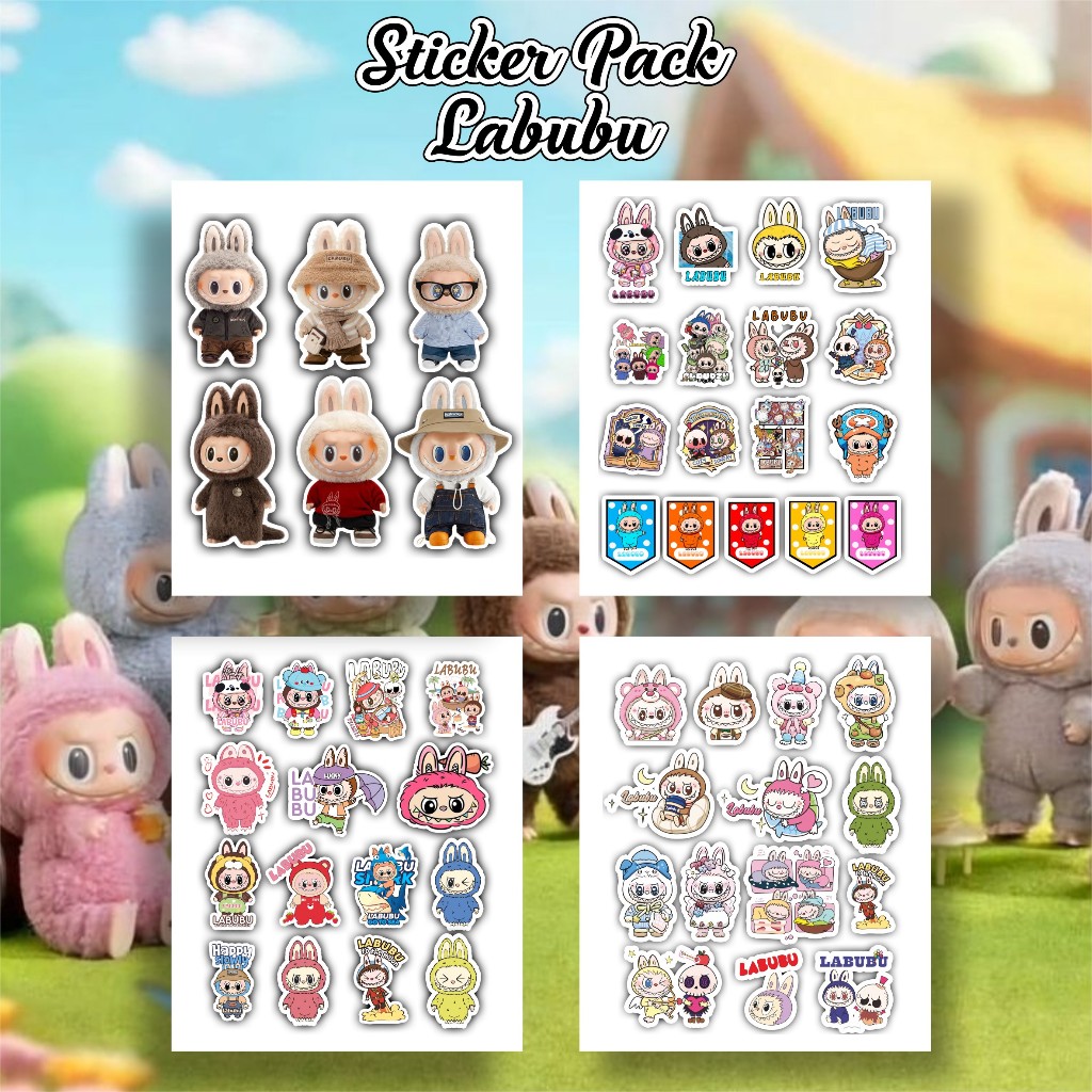 

VIRAL!!! Sticker Pack Labubu Murah Berkualitas Sudah Cutting dan Waterproof Awet Warna Tidak Pudar