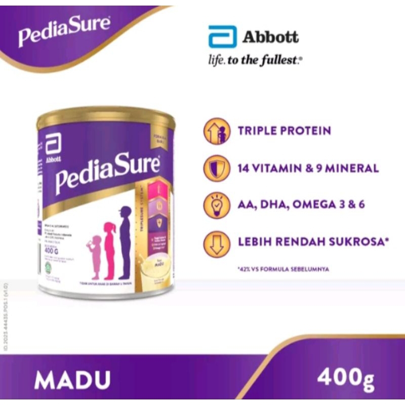 

Pediasure Triplesure Madu Vanila 400 gram