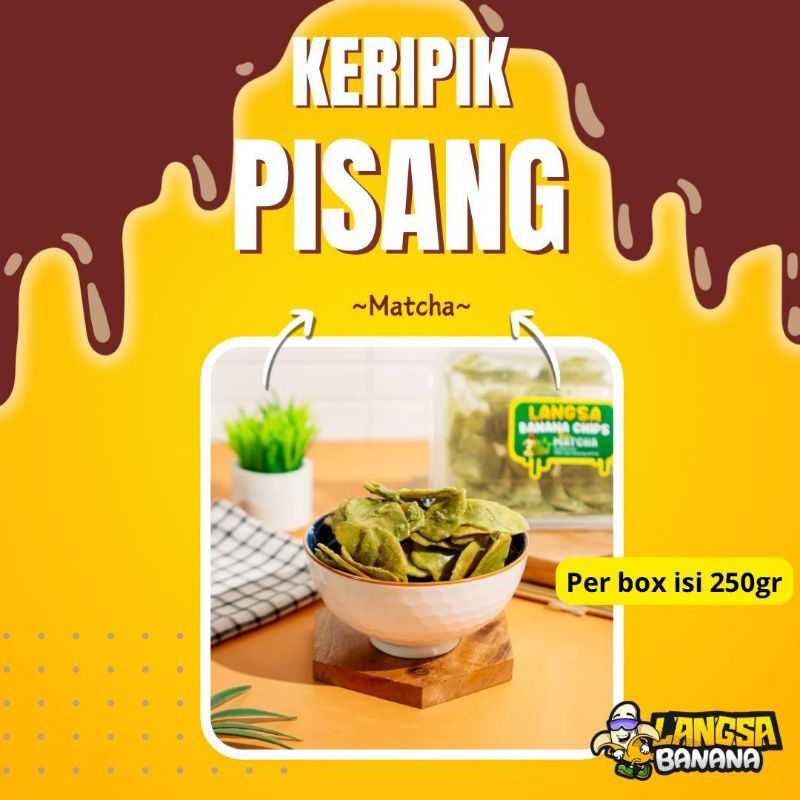 

keripik pisang lumer 250 gr mantab