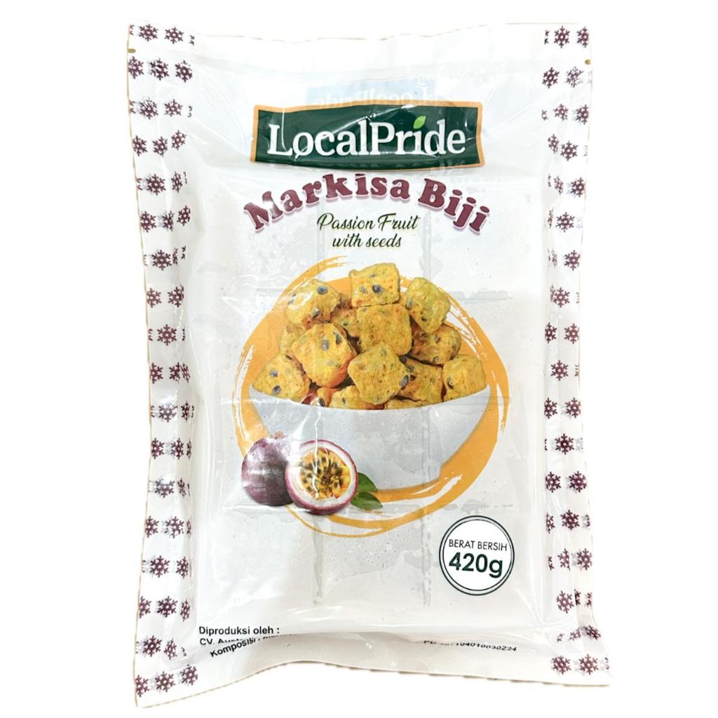

Frozen Local Pride Passion Fruit Seeds/Markisa Biji 420g