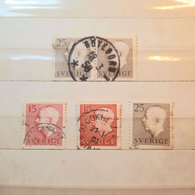 

Prangko Koleksi Filateli Swedia 1951 King Gustaf VI