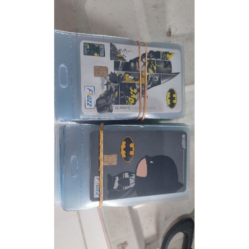 KARTU FLAZZ BCA GEN 1 E MONEY TOLL EMONEY EDISI BATMAN NOT MANDIRI