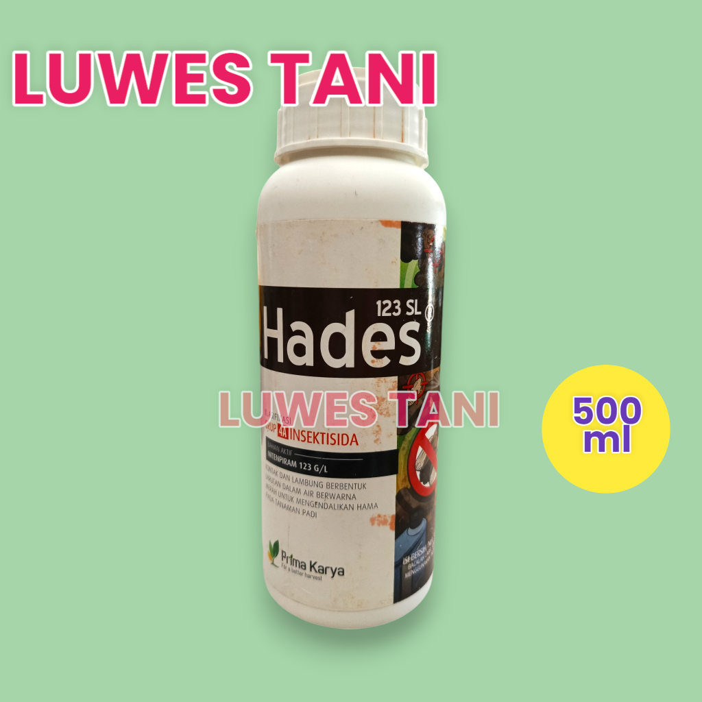 INSEKTISIDA HADES 123 SL 500 ML