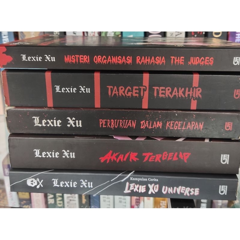 [PRELOVED] Novel Lexie Xu (Misteri Organisasi Rahasia The Judges, Target Terakhir, Perburuan Dalam K