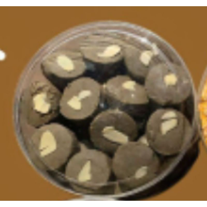 

DARK ALMOND COOKIES 500 GRAM / KUE KERING RASA COKLAT DENGAN KACANG ALMOND