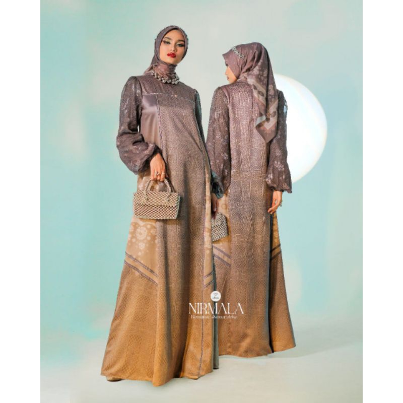 Premium Nirmala series by shkata gamis kerudung
