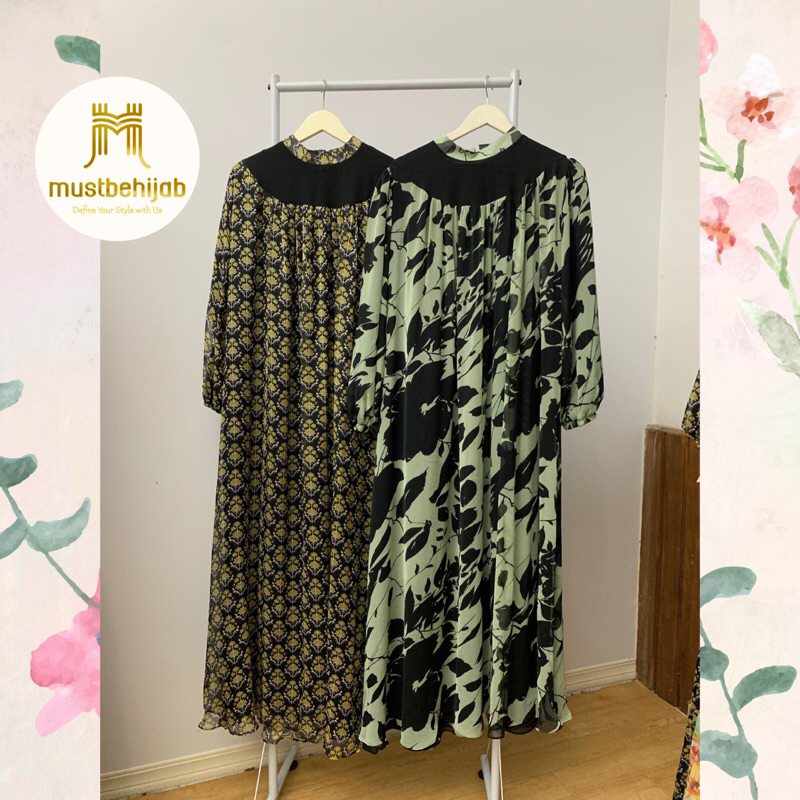 Dress Chiffon Silky Baby Doll